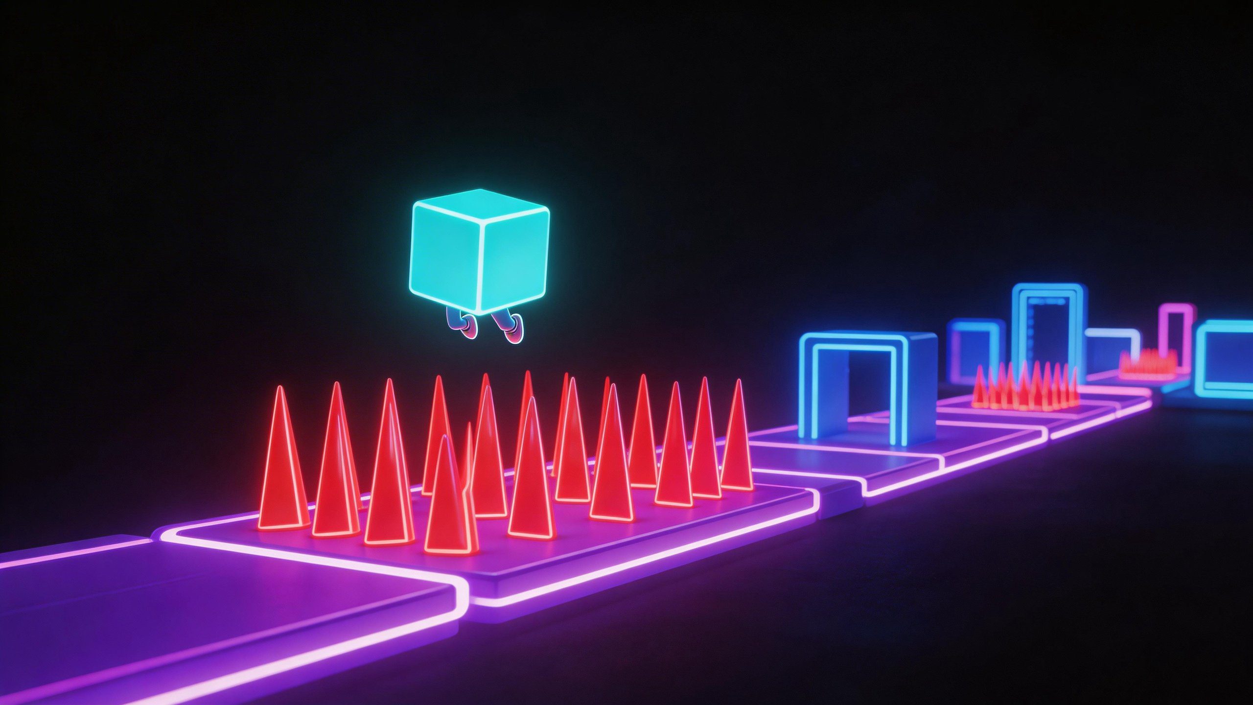 Geometry Lite gameplay